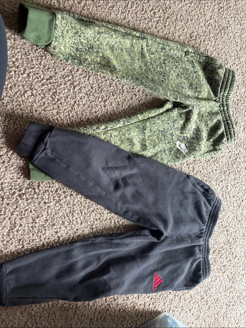 B21 Lot of 2 5t Nike/Adidas Jogger Sweatpants, PLAY